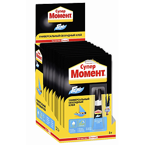 Момент СУПЕР ГЕЛЬ, 3 гр. БЛ-1шт. ШБ (10/120)