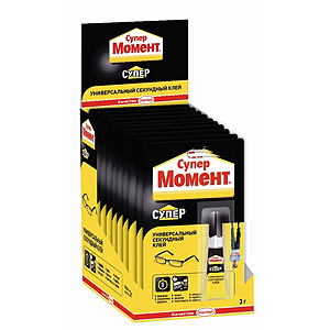 Момент СУПЕР-КЛЕЙ, 3 гр. БЛ-1 шт. ШБ (10/120)