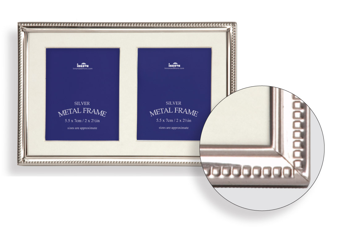 PM02475 Metal frame Rockingham 2x5.5x7cm  