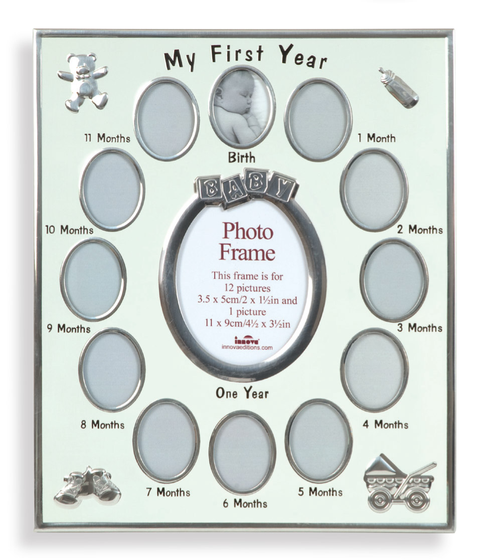 PM02485 Metal frame First year Baby 13 Opening o/a size 30x25cm  