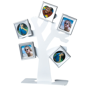 PATA 92153W al (5 mini frames) white (6/24/288)