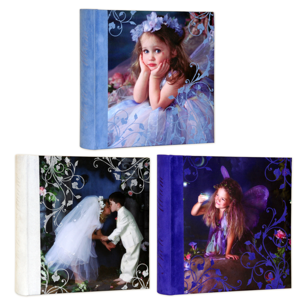 Фотоальбом Делюкс 200ф 10X15см, бум.карм.цвет.с мемо, книжн. пер-т, (11149) Liza Jane-Fairy