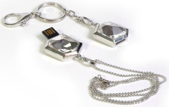 Флэш-диск QUMO 08 Gb Charm - Lumine White