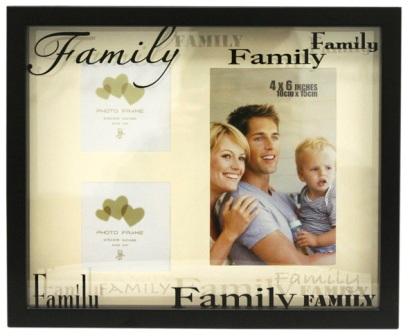 Фоторамка алюминиевая (14208) 10x15+8x8+8x8, family/6