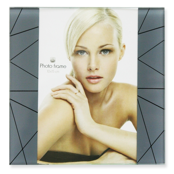 Фоторамка стеклянная (20014) 10X15, light/6