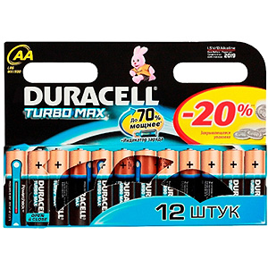 Duracell LR6-12BL TURBO NEW (12/144)