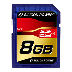 Silicon Power SDHC 08 Gb Class 10 (10)