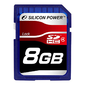Silicon Power SDHC 08 Gb Class 4 (10)