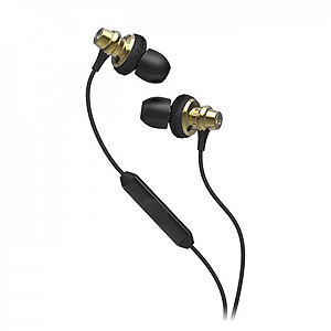 S2HMDM145 Skullcandy Heavy Medal Gold/Black w/Mic 3 (4/24)