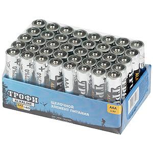 Трофи LR03-40 bulk (40/960/69120)