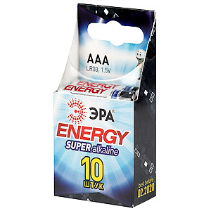 ЭРА LR03-10BL компактный (80/800)