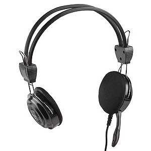 HS204 Стереогарнитура Intro black (10/40/240)