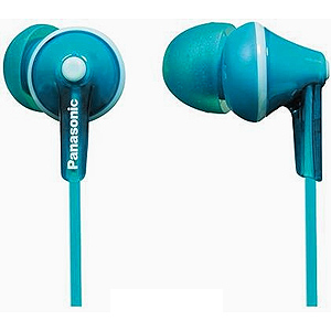 Panasonic RP-HJE 125 E-Z вкладыши канальные, бирюзовые (10)