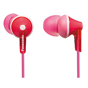 Panasonic RP-HJE 125 E-P вкладыши канальные, розовые (10)