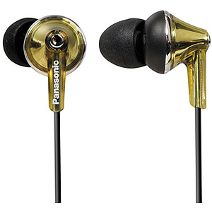 Panasonic RP-HJE 190 E-N вкладыши канальные, золотистые (10)