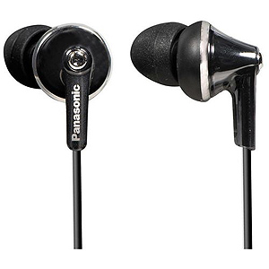 Panasonic RP-HJE 190 E-K вкладыши канальные, черные (10)