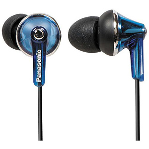 Panasonic RP-HJE 190 E-A вкладыши канальные, синие (10)