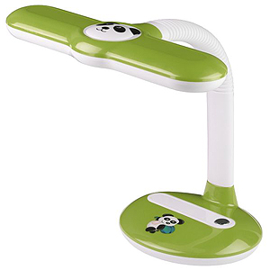 ЭРА наст.светильник NL-252-G23-11W-GR панда зеленый (12/48)