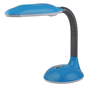 ЭРА наст.светильник NL-209-G23-9W-BU синий (20/120)