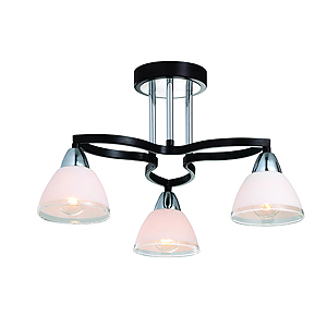 Светильник Rivoli Lucina-C-3xE14-40W-Chrome (1/30)