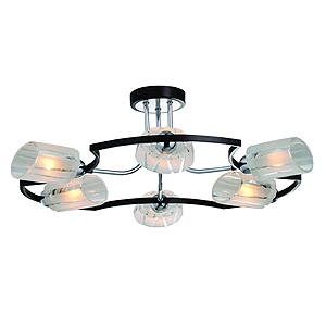 Светильник Rivoli Macaone-C-6xE14-40W-Chrome (8)