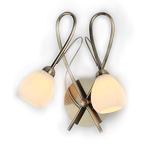 Светильник Rivoli Malta-W-2хG9-40W-Antique brass (8)