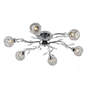 Светильник Rivoli Kabrera-C-6хG9-40W-Chrome (1)