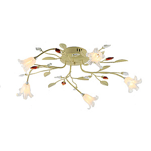 Светильник Rivoli Sardinia-C-5хG4-20W-Cream painting (1)