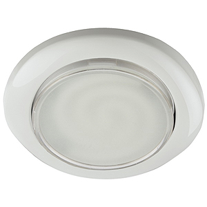 KL35 WH Светильник ЭРА под энергосберегающую лампу Gx53,6400К 230V, 11W ,белый (100)