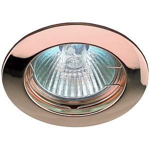 KL1 SC Светильник ЭРА литой простой MR16,12V, 50W медь (100/3000)