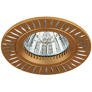 KL31 AL/GD Светильник ЭРА алюминиевый MR16,12V, 50W золото/серебро (10/50)
