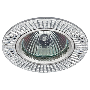 KL32 AL/SL Светильник ЭРА алюминиевый MR16,12V, 50W серебро (10/50)