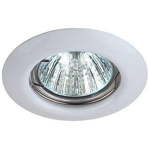 ST3 WH Светильник ЭРА штампованный MR16,12V, 50W белый (10/200)