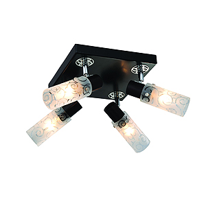 Светильник Rivoli Apollo-C-4xE14-40W-Chrome (5)