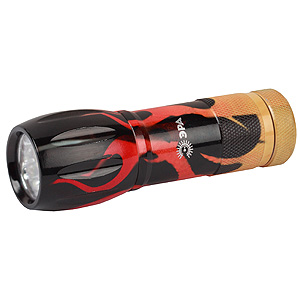 KD9F Фонарь ЭРА 9xLED, алюм (пламя), 3хАAА, бл (24/144/1728)