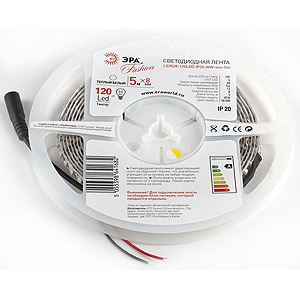 641682 ЭРА LS3528-120LED-IP20-WW-eco-5m (50)