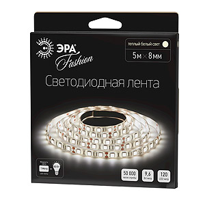 613610 ЭРА LS3528-120LED-IP20-WW (50/800)