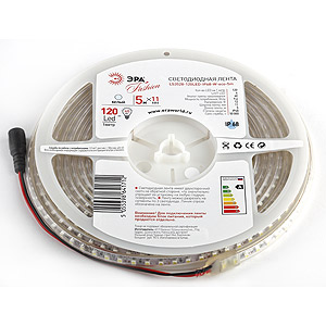 641712 ЭРА LS3528-120LED-IP68-W-eco-5m (50)