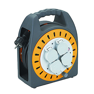 Удлин-ль силов ЭРА BP-4-3x1.0-30m-IP44 пласт. бокс с зазем. 30м 4гн влагозащ. 3х1мм2 (3/72)