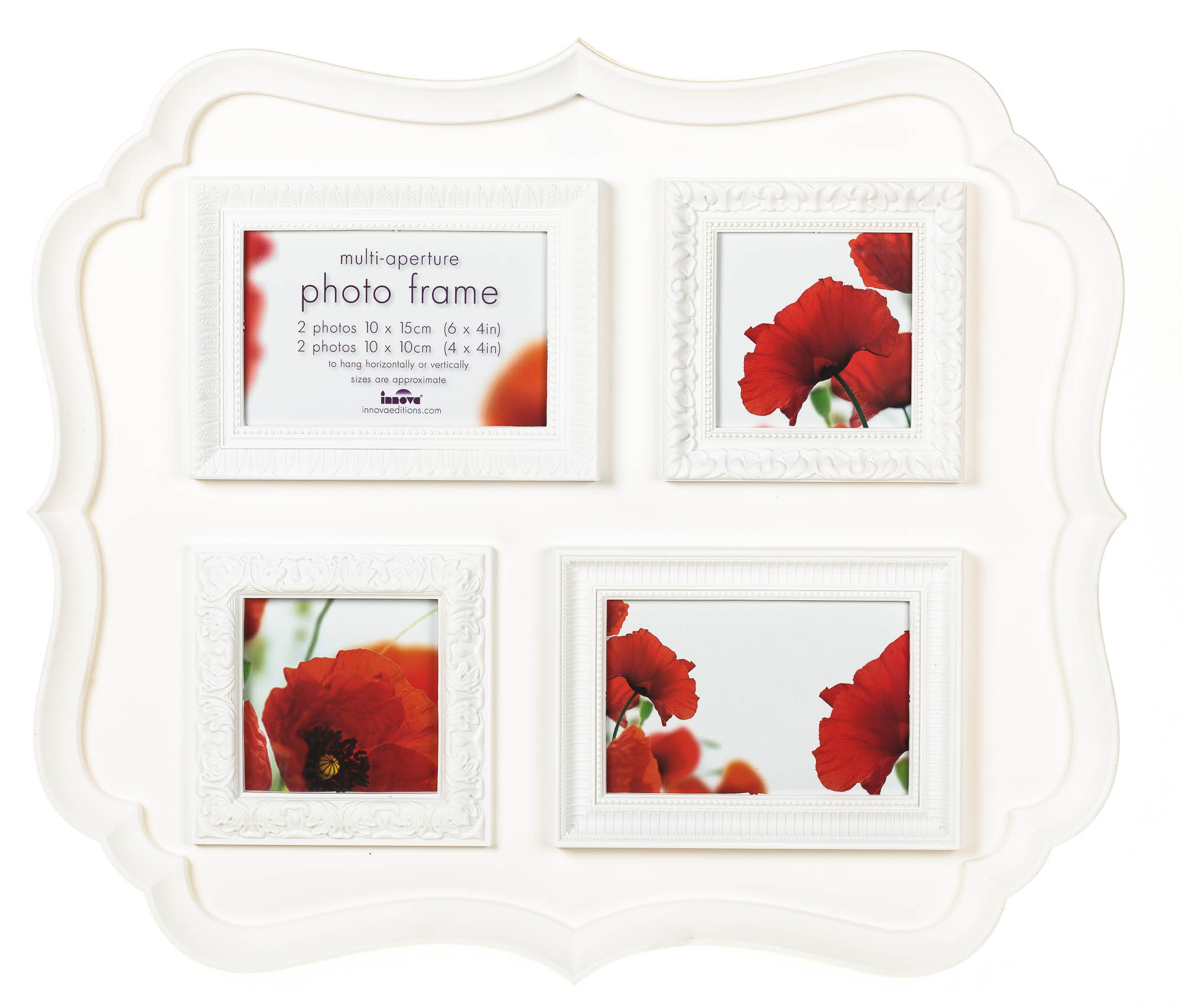 PI03444 Maggiore Xlll White 4 фото 2 х 10*15, 2 х 10*10 Multi (5)