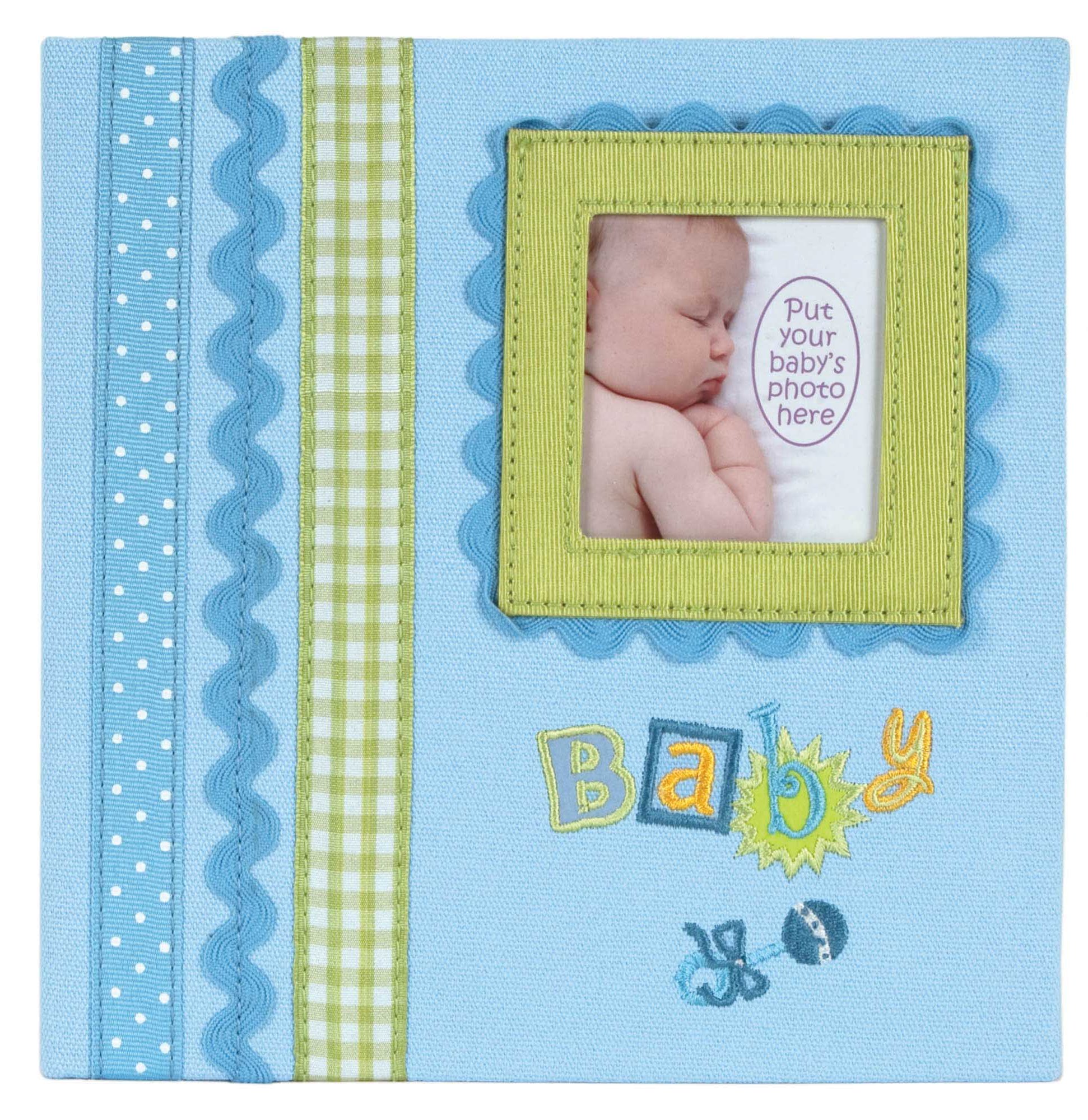 Q4403615M Ф/альбом 180 фото 10*15 Memo Baby Memories (BLUE)(12)