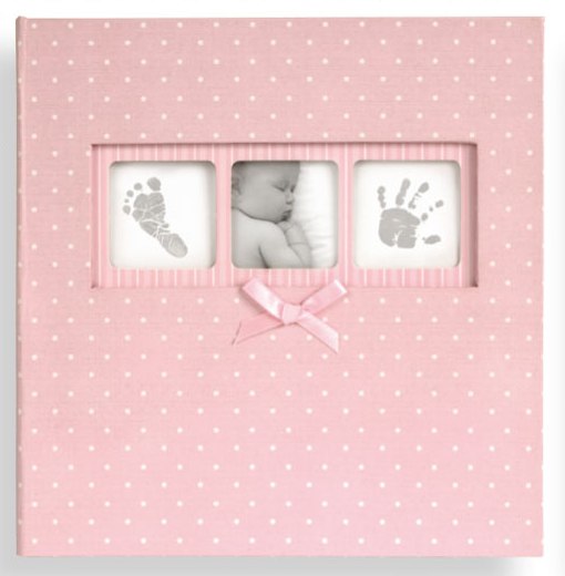 Q4103612M Ф/альбом 200 фото 10*15 Memo Baby Polka Dot (PINK)(12)