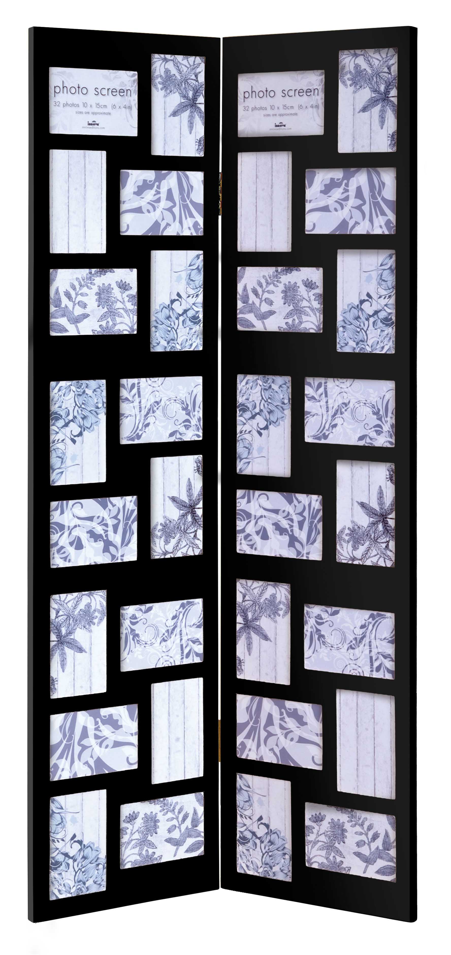 PI03737 Ф/рамка Casa Photo Screen 120x60cm 32 фото 10x15cm Black (1)