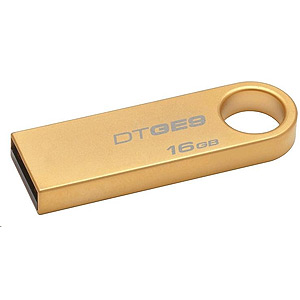 Флэш-диск Kingston 16 Gb DT GE9 Gold