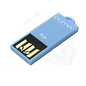 Флэш-диск QUMO 08 Gb Sticker Blue