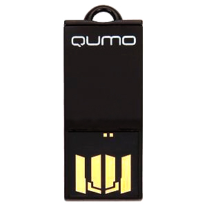 Флэш-диск QUMO 64 Gb Sticker Black