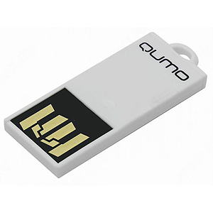 Флэш-диск QUMO 64 Gb Sticker White