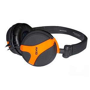 AKG K518LEORN полноразмерные, черный с оранжевым (8)