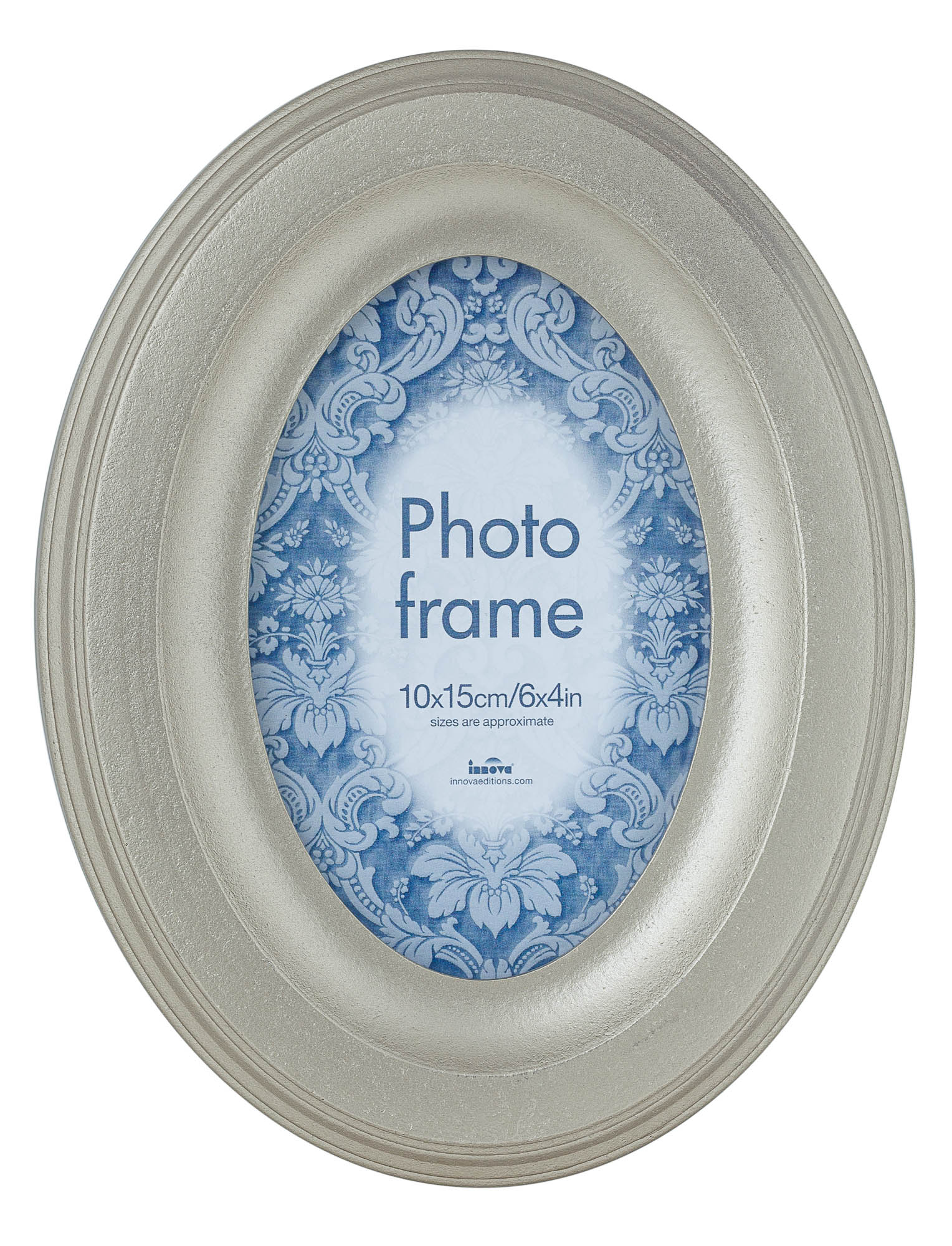 PI03733 Ф/рамка Casa Oval 10x15cm/6x4 Champagne (8)