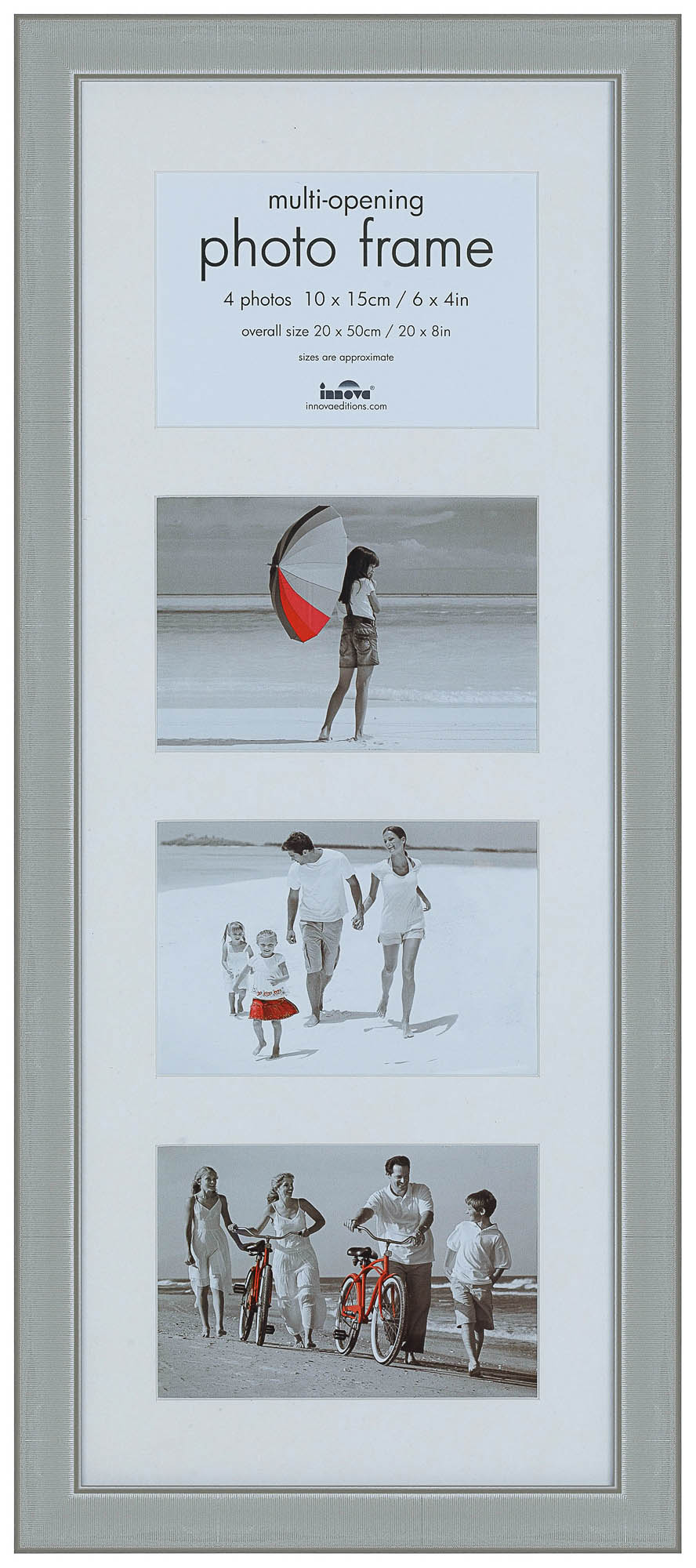 PI03812 Ф/рамка 20*50 Donegal Multi 4 x 10*15cm (6)